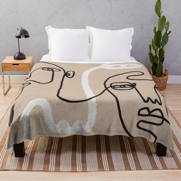 Item preview, Faces one line art designed and sold by trajeado14.