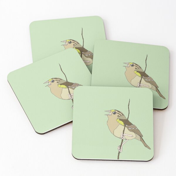 Item preview, Grasshopper Sparrow singing designed and sold by skwinnicki.