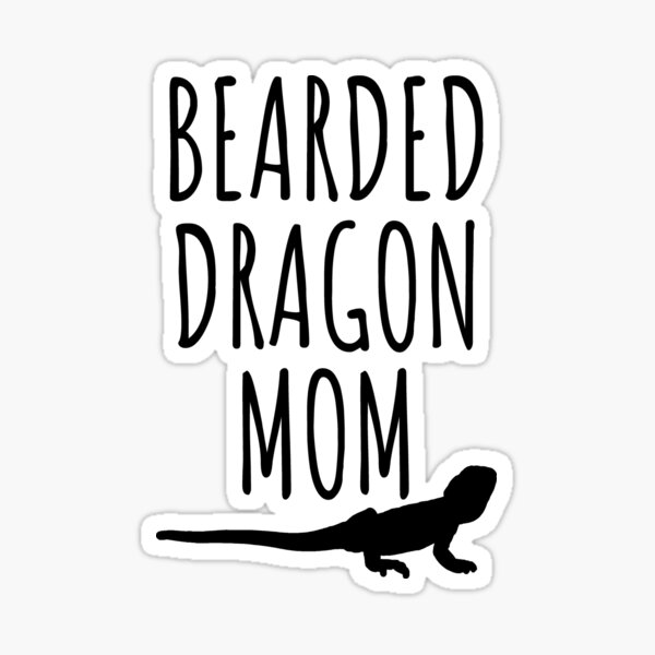 Bearded 2024 dragon decal