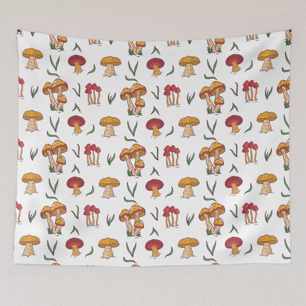 Item preview, Mushrooms pattern designed and sold by emphatic.