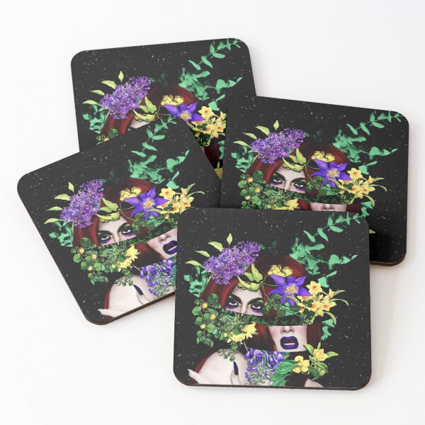 Item preview, Scarlett Envy Floral Digital Painting designed and sold by adobesophie.