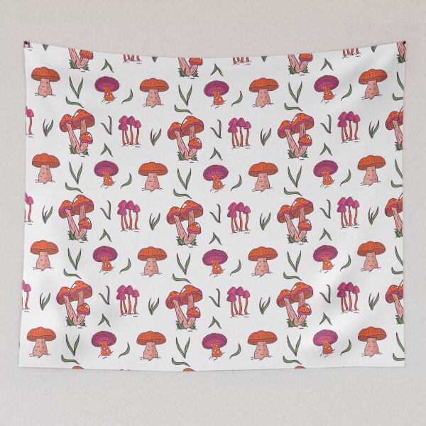 Item preview, Mushrooms pattern designed and sold by emphatic.