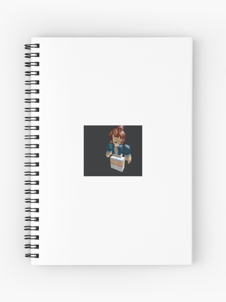 This Is A Roblox Person Hope You Enjoy Spiral Notebook By - roblox images person