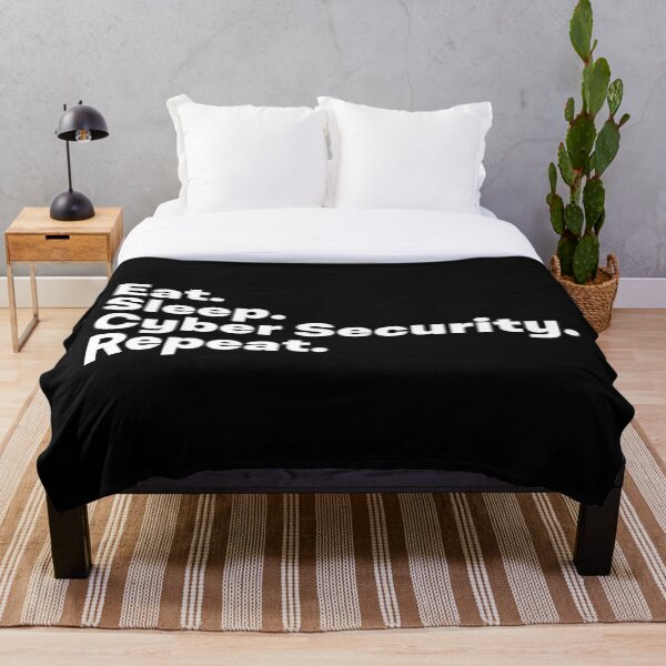 Item preview, Eat Sleep Cyber Security Repeat designed and sold by teesaurus.