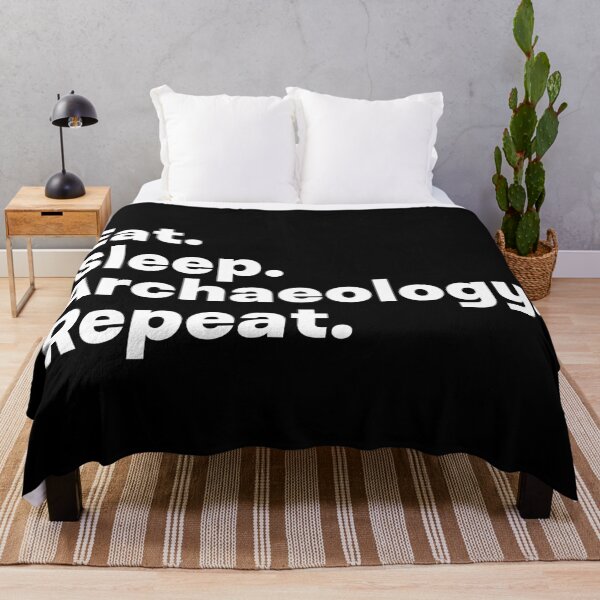 Item preview, Eat Sleep Archaeology Repeat designed and sold by teesaurus.