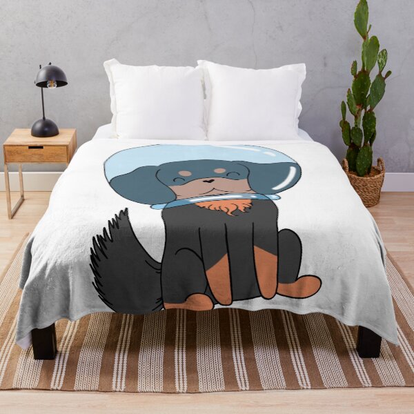 Item preview, Cavalier King Charles Spaniel - Black and Tan in Space designed and sold by jollyinu.