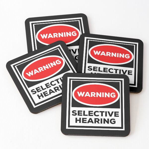 Item preview, Funny Shirt Warning Selective Hearing designed and sold by OurGirlGertie.