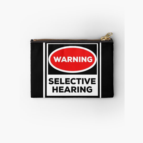 Item preview, Funny Shirt Warning Selective Hearing designed and sold by OurGirlGertie.