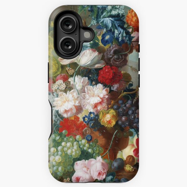 Vista previa del artículo con la obra «Cuadro Vintage Frutas y Flores», diseñado y vendido por VintageArchive.