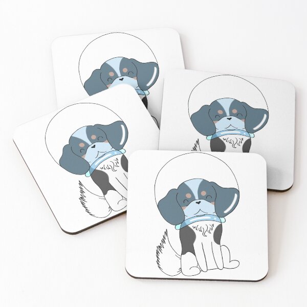 Item preview, Cavalier King Charles Spaniel - Tri in Space designed and sold by jollyinu.