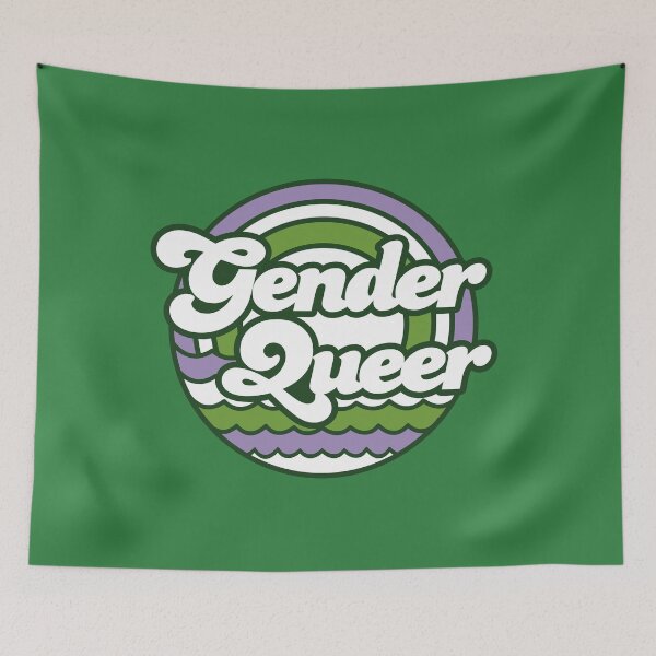 Item preview, genderqueer designed and sold by remerasnerdas.