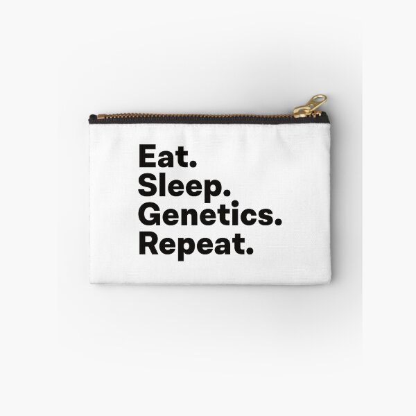 Item preview, Eat Sleep Genetics Repeat designed and sold by teesaurus.