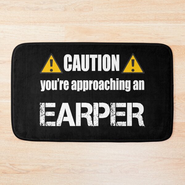 Item preview, Caution you're approaching an earper (Black) designed and sold by AlexVR.