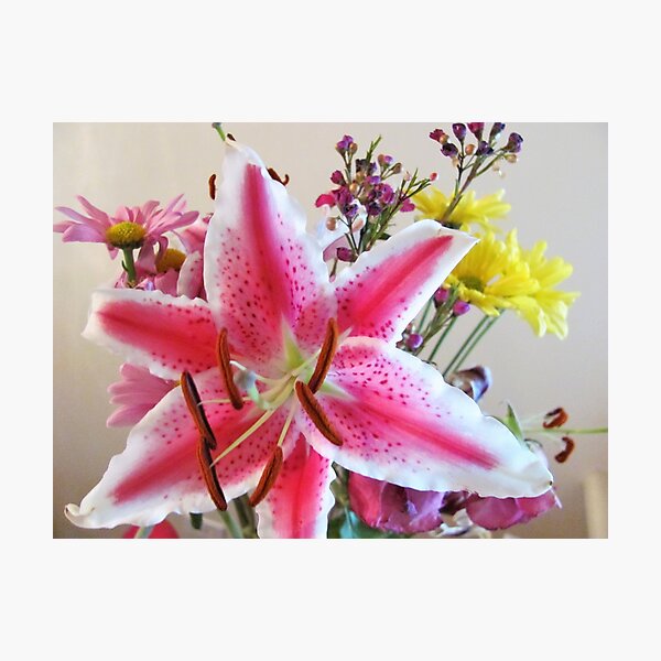 Gaze Upon This Bouquet Photographic Print