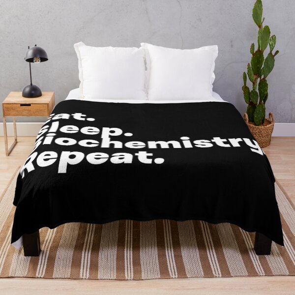 Item preview, Eat Sleep Biochemistry Repeat designed and sold by teesaurus.