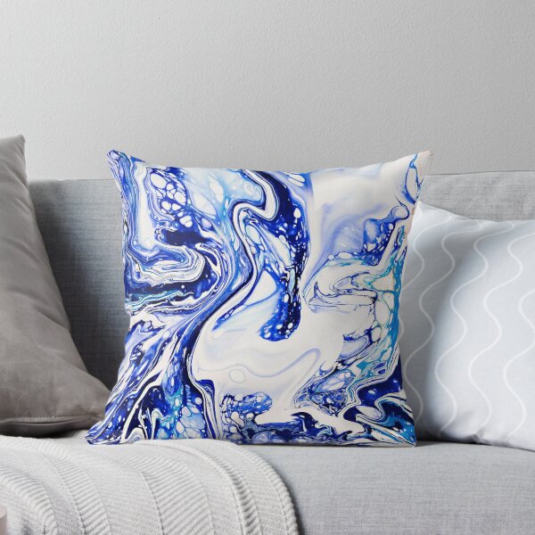 Item preview, Blue Swirl Pattern designed and sold by chris-ellis-art.