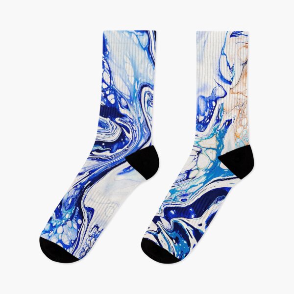 Item preview, Blue Swirl Pattern designed and sold by chris-ellis-art.
