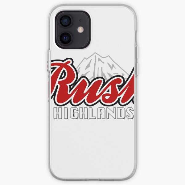 rush highlands sticker iPhone Soft Case