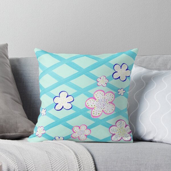 Item preview, Baby Blue Garden Flowers designed and sold by Irina Sztukowski.