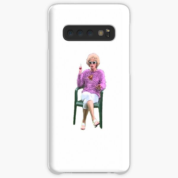 Kath Day Knight having a smoke Samsung Galaxy Snap Case