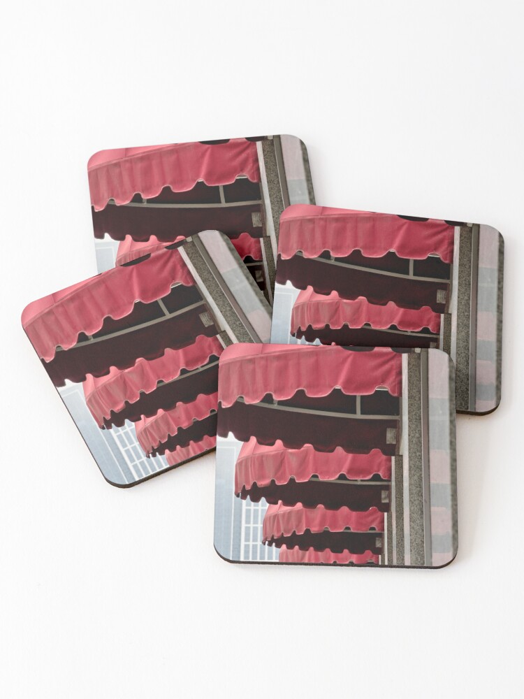 Thumbnail 1 of 5, Coasters (Set of 4), Umbrella Cone designed and sold by Bykowski.