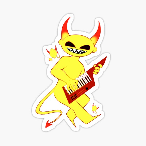 Lemon Demon Sticker