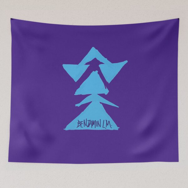 Item preview, Triangles Light Blue designed and sold by Benjamin L.M..