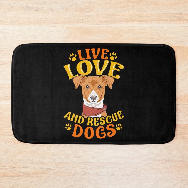Item preview, Cute & Funny Live, Love, Rescue Dogs Puppy Owners designed and sold by perfectpresents.