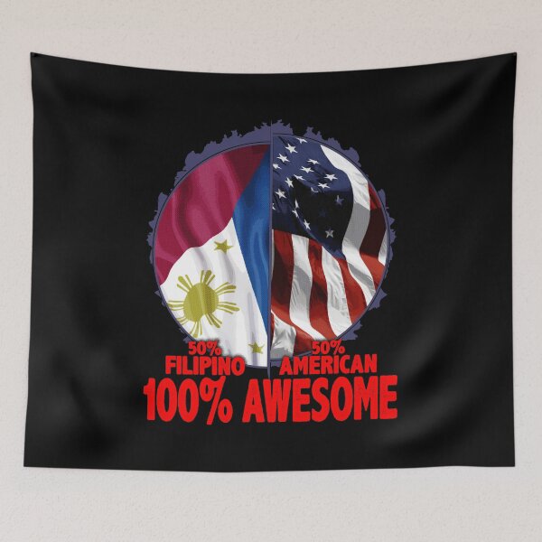 Item preview, 50% Filipino 50% American 100% Awesome Immigrant designed and sold by perfectpresents.