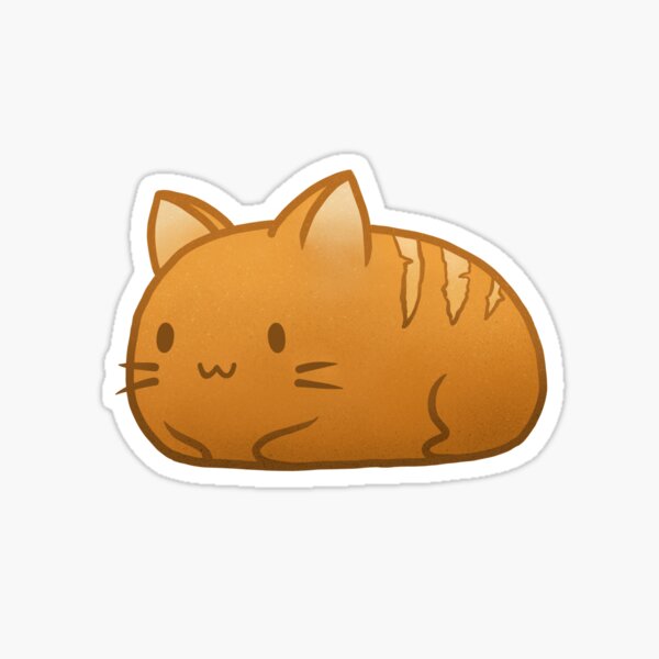 "Cat Loaf" Sticker for Sale by veeuu Redbubble