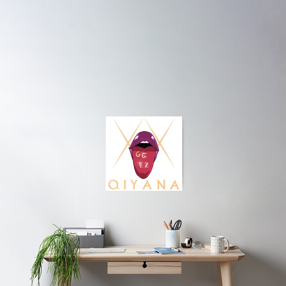 Gg Ez Qiyana True Damage Poster By Michrangel Redbubble