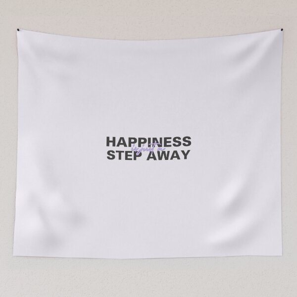 Item preview, Happiness Is Just A Step Away Hanson Lyrics Purple designed and sold by halfaheart.