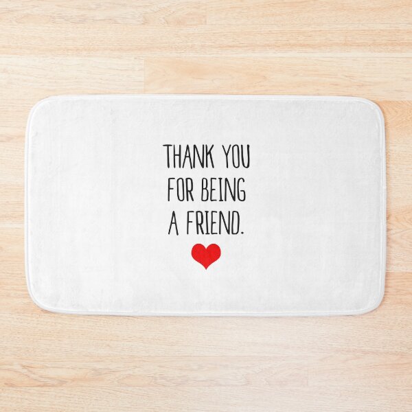 Item preview, Thank you for being a friend. designed and sold by Jelene.