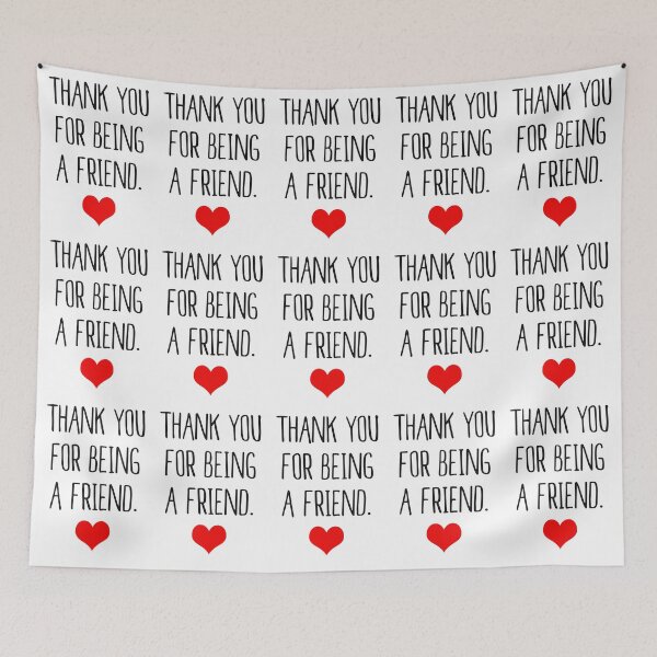 Item preview, Thank you for being a friend. designed and sold by Jelene.
