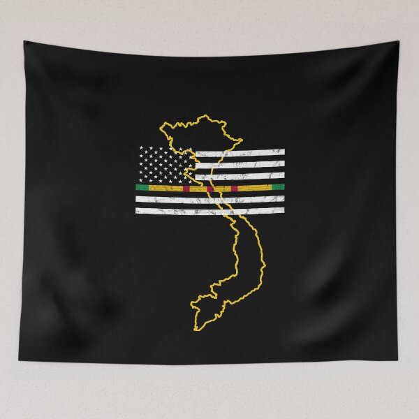 Item preview, Vietnam Veteran Thin Line American Flag Pride designed and sold by Revinct-Designs.