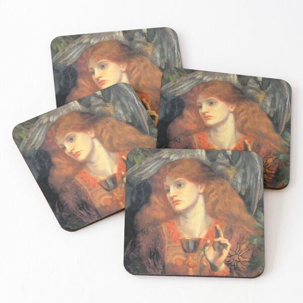 Item preview, The Damsel of the Holy Grail - Dante Gabriel Rossetti  designed and sold by forgottenbeauty.