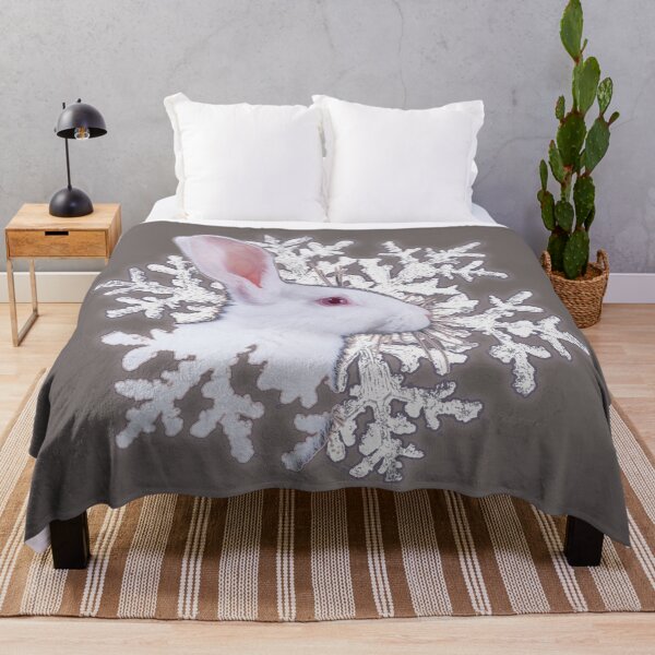 Item preview, Winter Snow Hare 4 Taupe designed and sold by artistdiat.