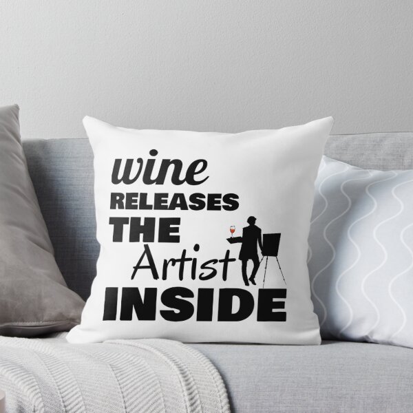 Item preview, Wine releases the artist inside designed and sold by theartsycottage.