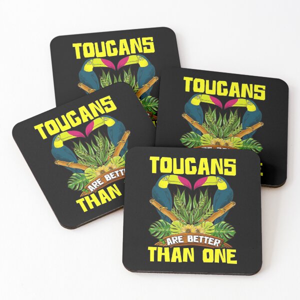 Item preview, Cute & Funny Toucans Are Better Than One Bird Pun designed and sold by perfectpresents.