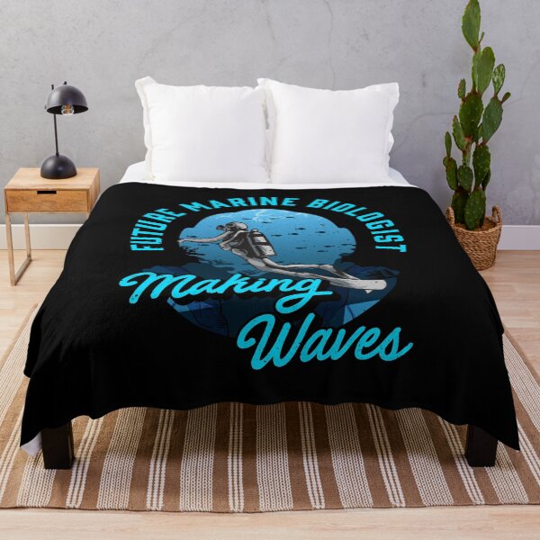Item preview, Cute Future Marine Biologist Making Waves Pun designed and sold by perfectpresents.