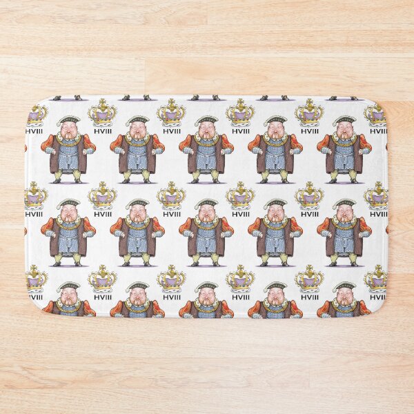 Henry VIII Bath Mat