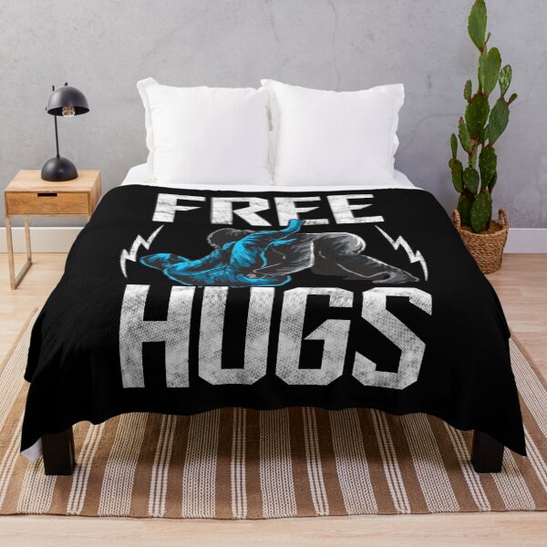 Item preview, Cute Free Hugs Jiu Jitsu BJJ Martial Arts designed and sold by perfectpresents.