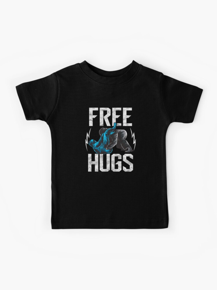 Cute Free Hugs Jiu Jitsu Bjj Martial Arts T-Shirt