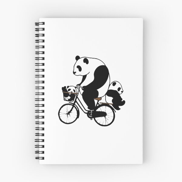Item preview, Panda bear cycling designed and sold by theneurocyclist.