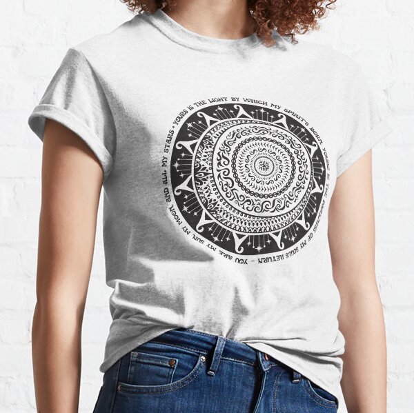 My Sun My Moon and All My Stars Quote Art Classic T-Shirt