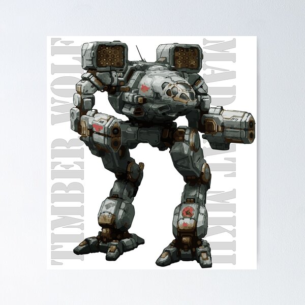Item preview, Mech Timber Wolf Madcat MKII designed and sold by MotoringZen.