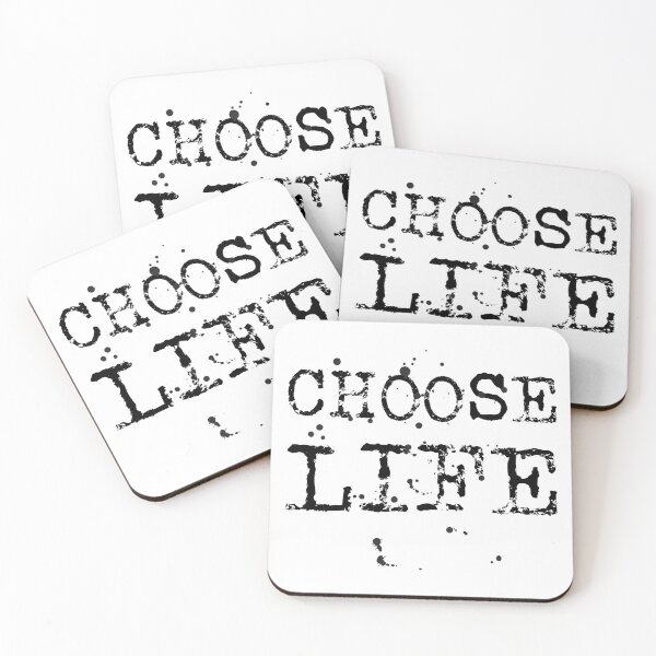 Item preview, Choose life typography text art quote by Word Fandom - wordfandom designed and sold by Kerry Pritchard.