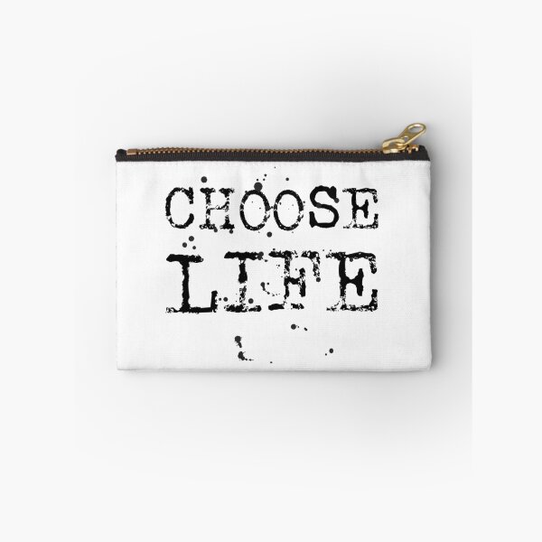 Aperçu de l'œuvre Choose life typography text art quote by Word Fandom - wordfandom créée et vendue par Kerry Pritchard.