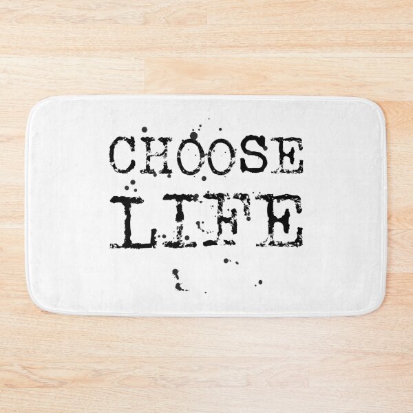 Aperçu de l'œuvre Choose life typography text art quote by Word Fandom - wordfandom créée et vendue par Kerry Pritchard.