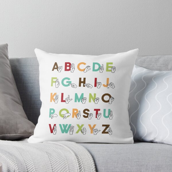 Item preview, Sign Language ASL Alphabet - Forest Woodland designed and sold by Debi Chambers.